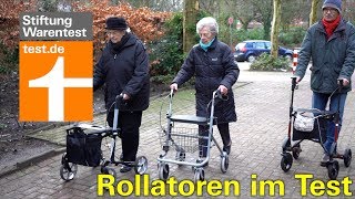 Test Rollatoren Standard oder Leichtgewichtrollator Tipps amp Kaufberatung [upl. by Rocco712]