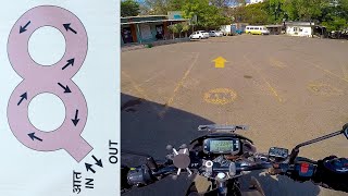 How to Pass 8 Driving Test Very Easy Practical RTO Test and Controls  Praks Bikers Guide [upl. by Renee]