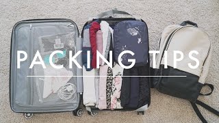 Travel Packing Tips  How to Pack a CarryOn  Packing Checklist Download [upl. by Armando]