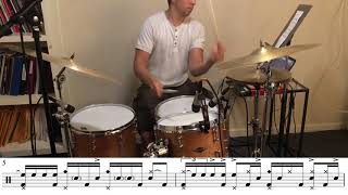 Caravan from Whiplash Intro Transcription [upl. by Dann]