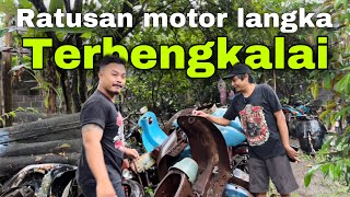 MOTOR ANTIK TERBENGKALAI DI LUMAJANG [upl. by Ydnec]