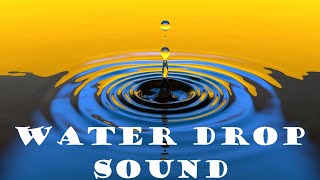 Water drop sound effect [upl. by Yajet]