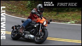 2020 HarleyDavidson LiveWire Review  First Ride [upl. by Bryce]