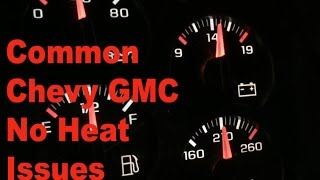 Chevy Silverado Tahoe GMC Sierra Yukon No Heat Diagnosis [upl. by Strong]