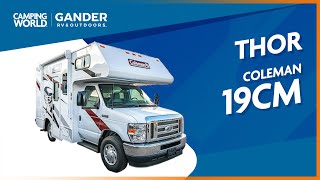 2021 Thor Coleman 19CM  Class C Motorhome RV Review Camping World [upl. by Guenevere]