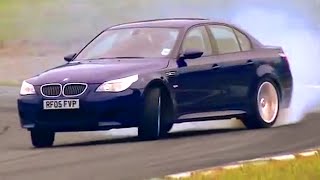 BMW M5 E60 Review TBT  Fifth Gear [upl. by Adnale]