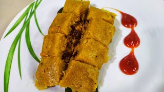 como hacer pasteles en hoja bien cremosos 🇩🇴🇩🇴 [upl. by Langelo]