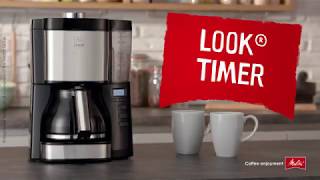 Melitta® Look® V Timer Filter coffee maker [upl. by Naleek]