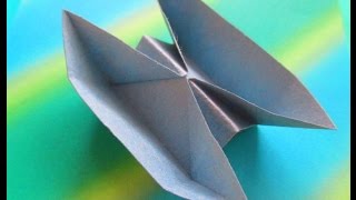 Como hacer un barco de papel Facil Origami 1 [upl. by Atiekram]