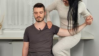 ASMR Chiropractic Adjustment  Manual Therapy [upl. by Aspia889]