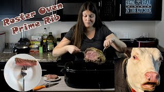 Prime Rib In A Roaster Oven Recipe Episode 93 [upl. by Richart79]