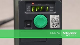 Troubleshooting EPF1 Fault on Altivar ATV32 amp ATV320 Drives  Schneider Electric Support [upl. by Eimat]