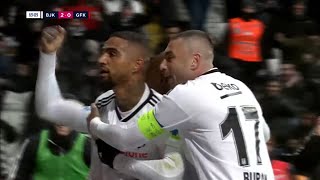 Kevin Prince Boateng Scores BackHeel Goal In Besiktas Debut [upl. by Merriman35]