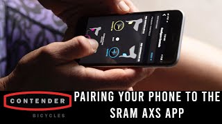 How To Pair SRAM AXS to Smartphone App [upl. by Areid]