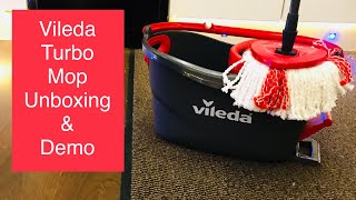 Vileda Turbo Mop Unboxing amp Quick Demo [upl. by Urina]