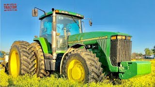 Ultimate JOHN DEERE Tractor of the 1990s  8400 [upl. by Gifford4]