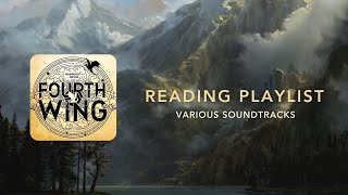 Fourth Wing Ambience Part 1  Fantasy Reading Playlist [upl. by Masterson399]