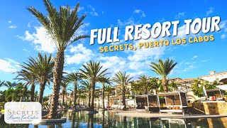 Secrets Puerto Los Cabos Golf amp Spa Resort  Complete Walkthrough Tour amp Review  4K [upl. by Ruscher]