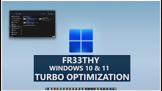 Windows 10 amp 11 TURBO Optimization [upl. by Nol822]