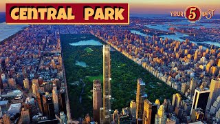 CENTRAL PARK Summer Drone Video [upl. by Sadick438]