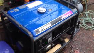 Yamaha EF5500E generator [upl. by Hall]