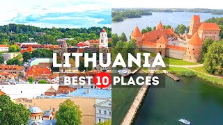 Amazing Places to Visit in Lithuania  Travel Video [upl. by Roarke808]