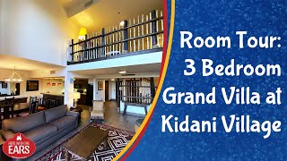 AKL Kidani Village  3 Bedroom Grand Villa Savanna View  Room Tour [upl. by Domenic]