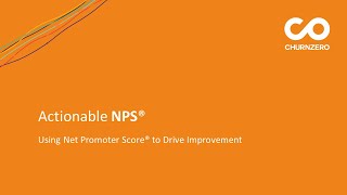 NPS® – Using Net Promoter Score® to Drive Improvement [upl. by Anurag]