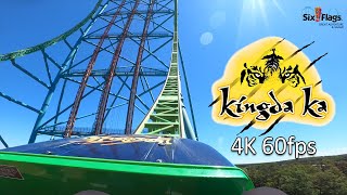 Official Kingda Ka POV 2021  4k 60fps  Six Flags Great Adventure [upl. by Adnahs]