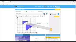 GCSE Enlargement using Mathswatch [upl. by Barry5]