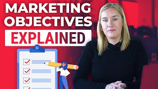 Marketing Objectives Explained  10 Examples [upl. by Pendleton]