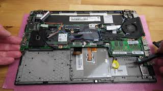 Lenovo Thinkpad X260  X270 Disassembly and Keyboard Replacement [upl. by Swanson]