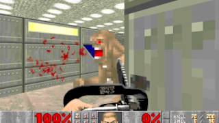 Doom II 100 Walkthrough Map01 Entryway [upl. by Bern294]