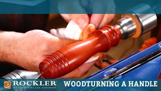 Turning Wood Handles [upl. by Aierb385]