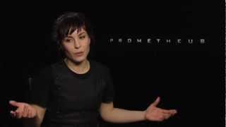 Noomi Rapace Interview  Prometheus  Empire Magazine [upl. by Carlile]