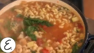 Minestrone Soup  Emeril Lagasse [upl. by Fernald]