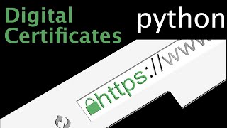 TLS amp HTTPS with Python  Digital Certificates [upl. by Avilo]