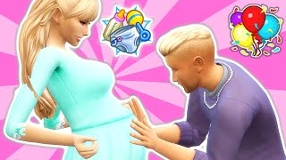 The Sims 4  Baby Shower Mod  Overview [upl. by Ynnol180]