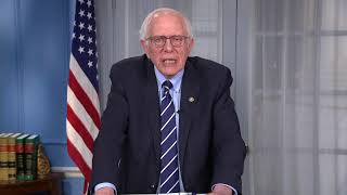 Sen Sanders Responds to Trumps Congressional Address [upl. by Ellevehs]