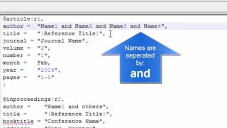 How to write IEEE bibliography References in Latex [upl. by Yblek]