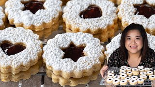 Linzer Cookies Recipe [upl. by Gualtiero]