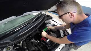 Nissan Qashqai J11 Air Filter Replacement amp Air Box Rattling Fix [upl. by Noinatrad104]