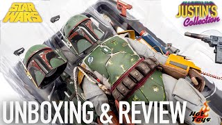 Hot Toys Boba Fett 40th Anniversary Star Wars Empire Strikes Back Unboxing amp Review [upl. by Wirth]