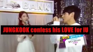 5 Times Jungkook Confessed his love for IU [upl. by Delmar]