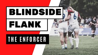 HOW to BLINDSIDE FLANK Analysing Rugbys ENFORCER [upl. by Mayhs]