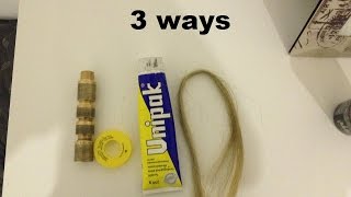 How to use teflon tape [upl. by Slayton]