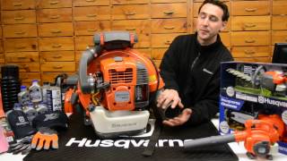 Husqvarna 580BTS 580BFS Back Pack Blower [upl. by Snell691]