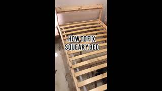 How to Fix IKEA Squeaky Bed Slats [upl. by Ydnamron]