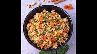 Spiced Israeli couscous salad [upl. by Ylurt]