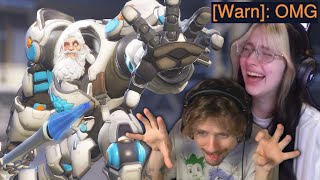 STREAMERS REACT TO THE CRAZIEST REINHARDT [upl. by Harvey]